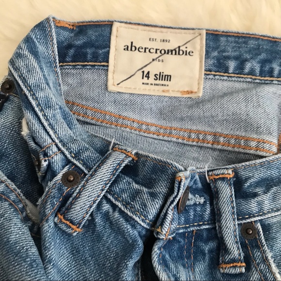 Abercrombie | kids | 14 slim | the a&f boot | NWOT - Picture 3 of 4